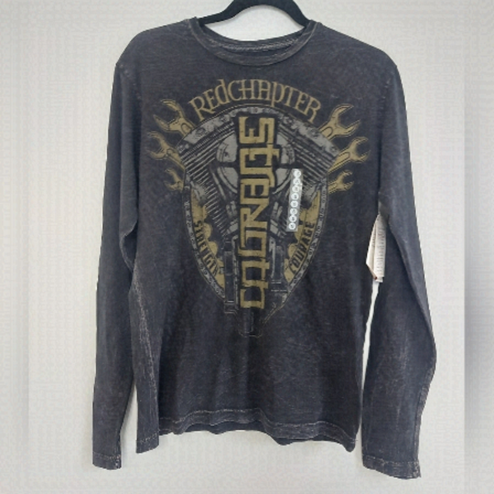 🌹bnwt redchapter strength/courage tshirt small